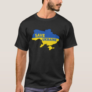 T-shirt Sauvez l'Ukraine de l'incursion russe