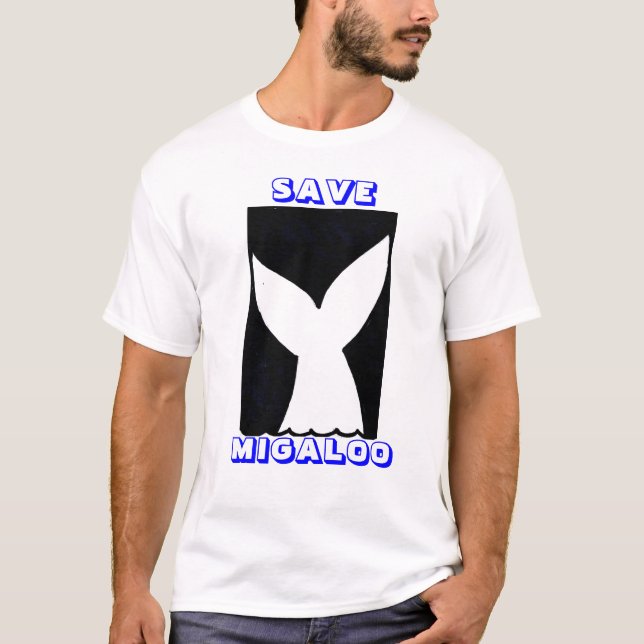 T-SHIRT SAUVEZ MIGALOO (Devant)