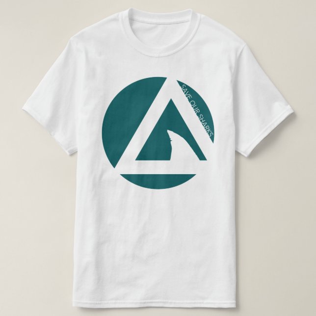 T-shirt sauvez nos cercles de requins (Design devant)