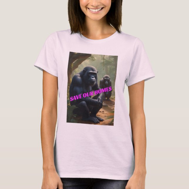 T-shirt Sauvez nos maisons (Devant)
