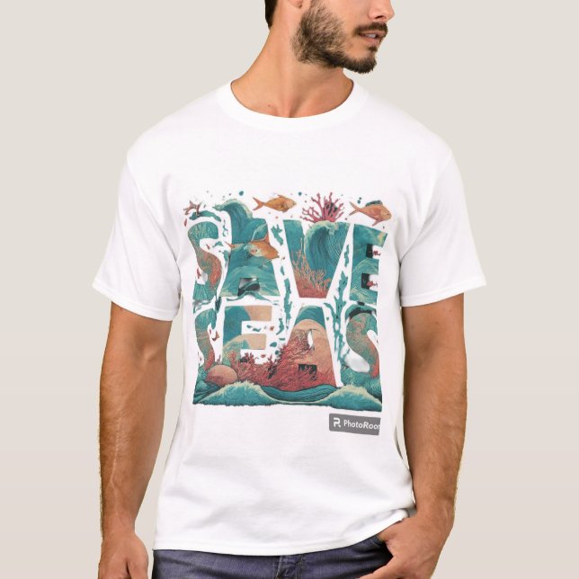 T-shirt Sauvez nos mers (Devant)