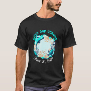 T-shirt Sauvez nos océans La Journée mondiale des océans L