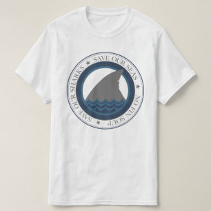 T-shirt sauvez nos requins