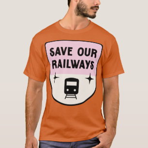 T-shirt Sauvez nos trains grève