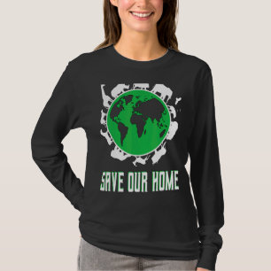 T-shirt Sauvez notre Jour des terres domestique Planète En