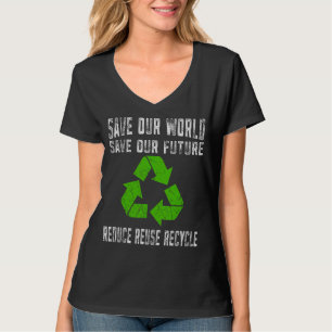 T-shirt Sauvez notre monde Sauvez notre environnement de J