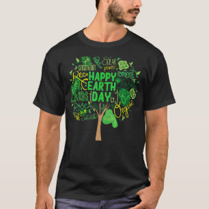 T-shirt Sauvez notre planète Gardez-le Jour des terres ver
