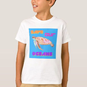 T-shirt Sauvez notre tortue des océans