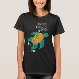 T-shirt Sauvez Ocean sans tortue plastique