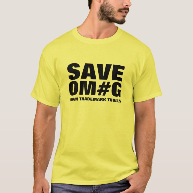 T-shirt Sauvez OM#G (Devant)