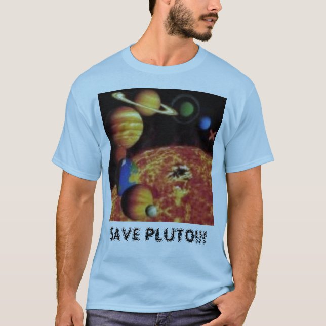 T-SHIRT SAUVEZ PLUTON ! ! ! (Devant)