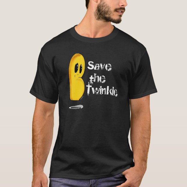 T-shirt "sauvez Twinkie" par faveur (Devant)