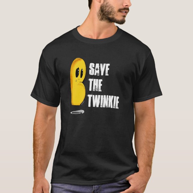 T-shirt "sauvez Twinkie" par faveur (Devant)