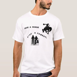 T-shirt Sauvez un cheval…