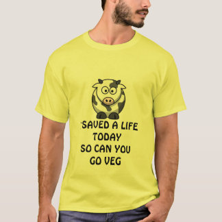 T-SHIRT SAUVEZ UN TEE - SHIRT DE LA VIE