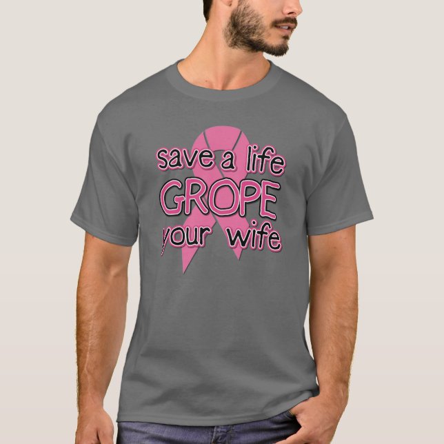 T-shirt Sauvez une vie, cherchez votre épouse ($24,95) (Devant)