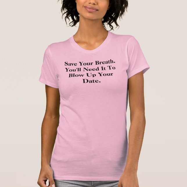 T-shirt Sauvez votre souffle (Devant)