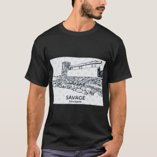 T-shirt Savage Minnesota 1