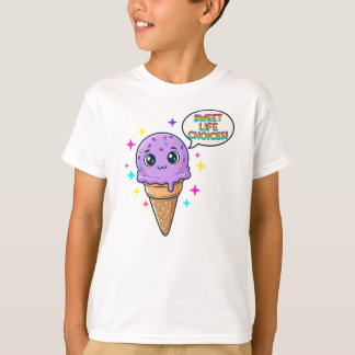 T-shirt Savage Scoop – Purple Ice Cream Tee