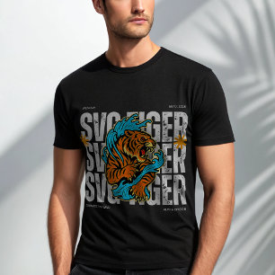 T-Shirt Savage Tiger Alpha Division Streetwear