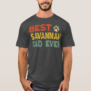 T-shirt Savannah Cat Papa Owner Breeder Lover Kitten