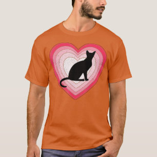 T-shirt Savannah Chat Coeur Saint Valentin Amateurs Kitten