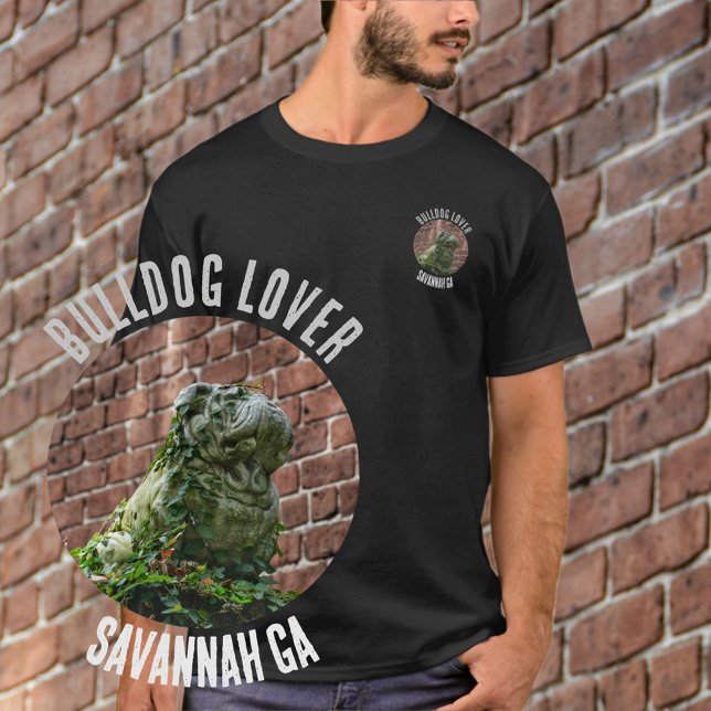 T-shirt Savannah Georgia Bulldog Fan Photographie (Créateur téléchargé)