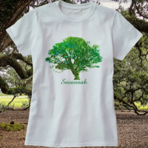 T-shirt Savannah Georgia Tree