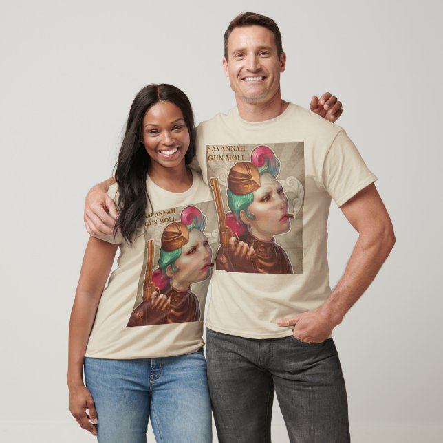 T-shirt Savannah Interdiction Era Gun Moll (Unisexe)