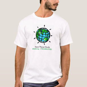 T-shirt Save Planet Earth - Wildthing - Conservation -