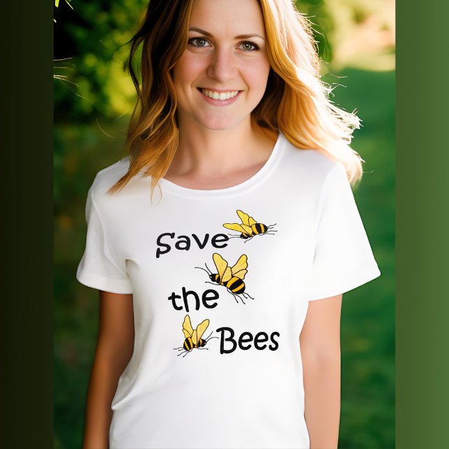 T-shirt Save the Bees (Créateur téléchargé)