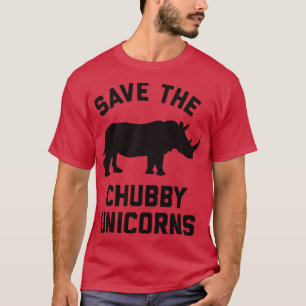 T-shirt Save the Chubby Unicorns