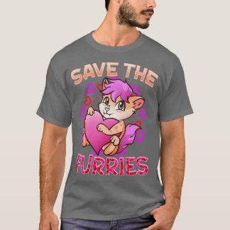 T-shirt Save the Furries I Fandom Cosplay 7