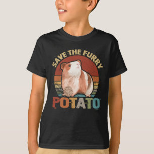 T-shirt Save The Furry Potato Guinea Pig