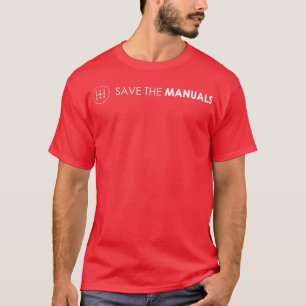 T-shirt Save The Manuals Car Culture 