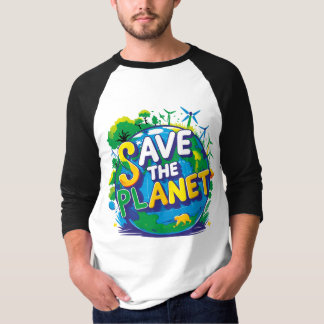 T-shirt save the planet