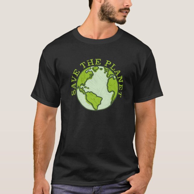 T-shirt Save The Planet Earth Day 2022 (Devant)