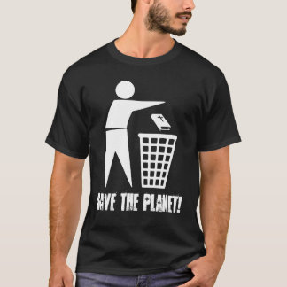 T-shirt Save the Planet ! (Foncée)