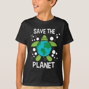 T-shirt Save the Planet - Protection De l'environnement Ea