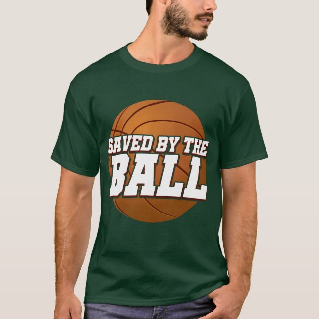 T-shirt Saved Byhe Ball Athletic Ball Game Sports retro re (Devant)