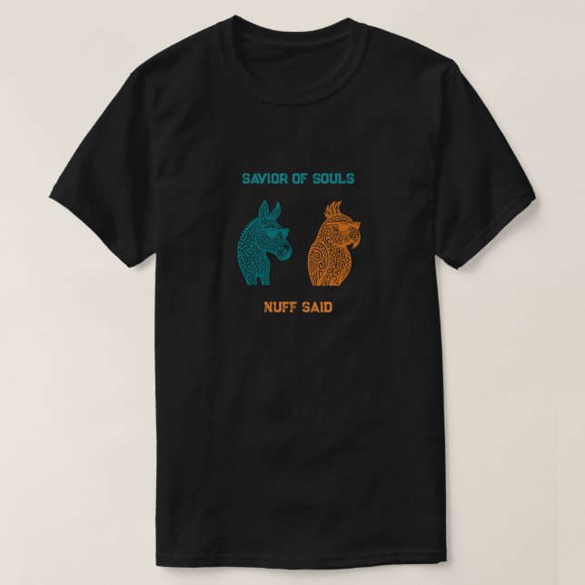 T-shirt Savior of Souls - Dibs & Parrot (Design devant)