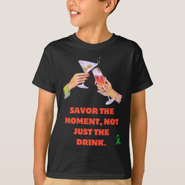 T-shirt Savourez Le Moment (Devant)
