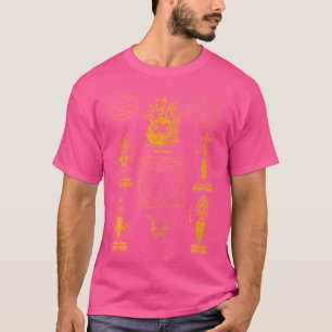 T-shirt Sawadee Thai traditionnel Sak Yant Thai Twin Tiger