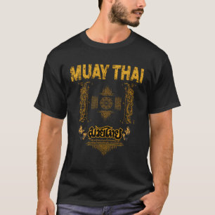 T-shirt Sawadee Thai traditionnel Sak Yant Thai Twin Tiger