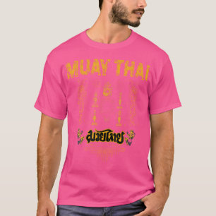 T-shirt Sawadee Thai traditionnel Sak Yant Thai Twin Tiger