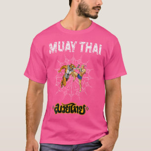 T-shirt Sawadee Thai traditionnel Sak Yant Thai Twin Tiger