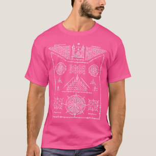 T-shirt Sawadee Thai traditionnel Sak Yant Thai Twin Tiger