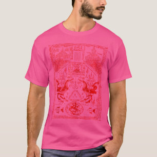 T-shirt Sawadee Thai traditionnel Sak Yant Thai Twin Tiger