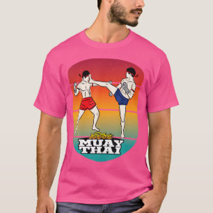 T-shirt Sawadee Thai traditionnel Sak Yant Thai Twin Tiger