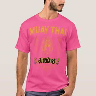 T-shirt Sawadee Thai traditionnel Sak Yant Thai Twin Tiger